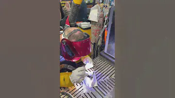 Сварка алюминия на аппарате Foxweld #сварка #weld #foxweld