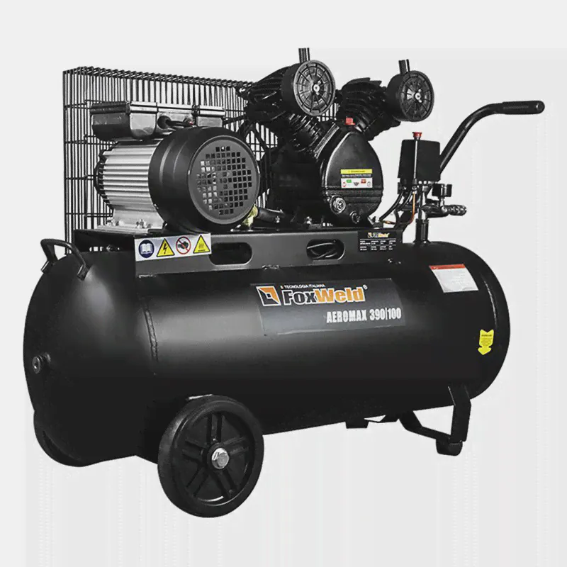 FoxWeld AEROMAX 390/100 масляный ременной компрессор 7290