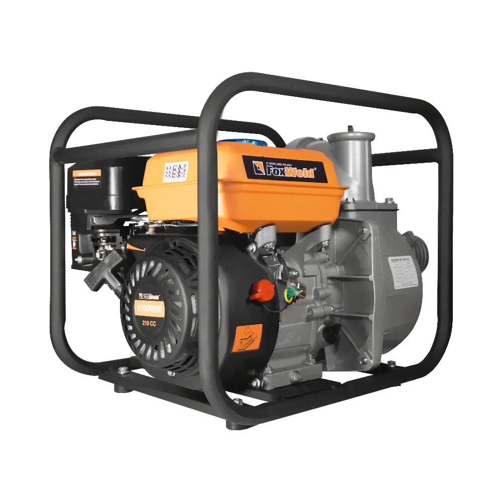 Мотопомпа бензиновая FoxWeld 1100W80-0