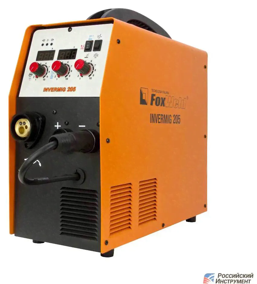 Сварочный полуавтомат Foxweld INVERMIG 205 (MMA/MIG-MAG/TIG LIFT)-3