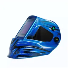 Маска сварщика FoxWeld Корунд мега, синяя
