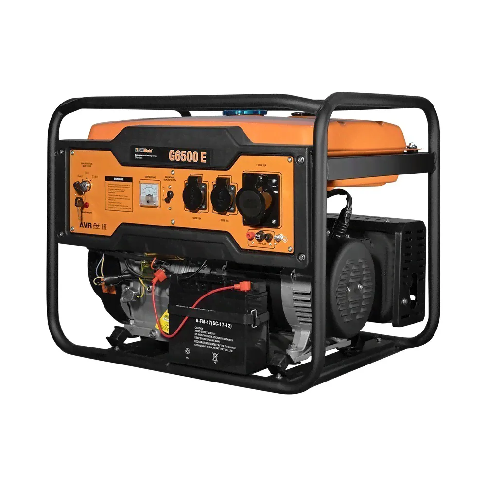 Бензиновый генератор FoxWeld Standart G6500 E, FOXWELD-0