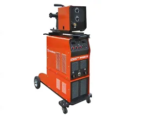 Сварочный полуавтомат инверторный FoxWeld InverMig 358 с отд. МП на тележке