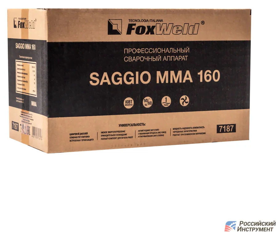 Сварочный инверторный аппарат Foxweld SAGGIO MMA 160 (MMA)-0