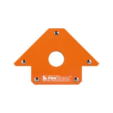 Угольник магнитный FoxWeld FIX-5 (45/90/135 град. до 34 кг) 5385 (УТ4390)