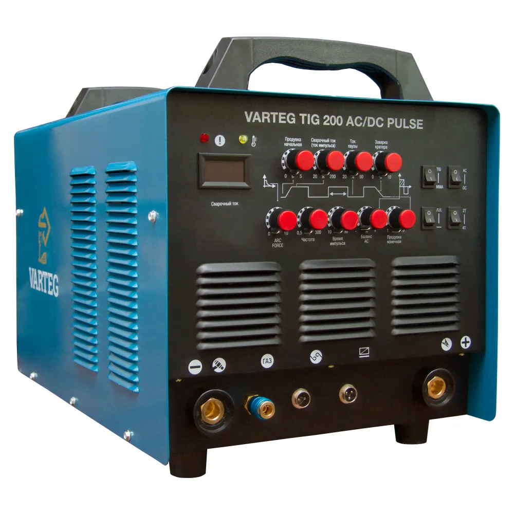 Аппарат аргонодуговой сварки Varteg TIG 200 AC/DC Pulse FoxWeld-0
