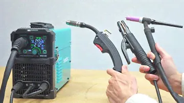 MIG, Flux core, TIG, MMA Welding Machine - Bestarc MIG145 (Unboxing & Test)