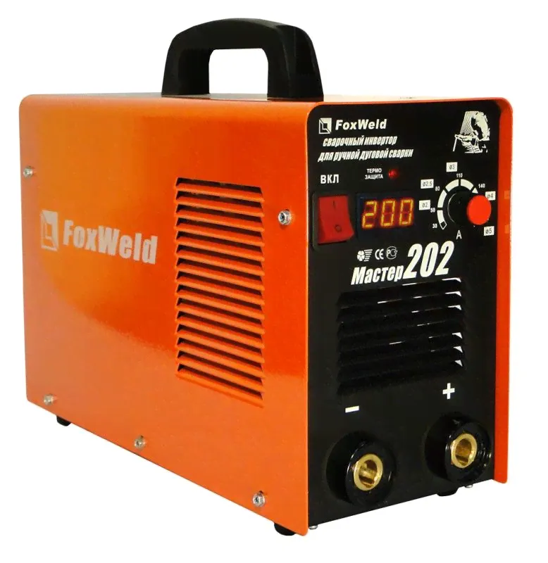 Инвертор FoxWeld Master 202(220 В, 30-200А 8кг.) 3269 (1573)