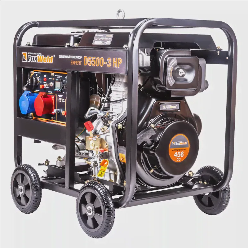 FoxWeld Expert D5500-3 HP дизельный генератор 8896