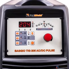 Аппарат аргонодуговой сварки Foxweld SAGGIO TIG 205 AC/DC PULSE