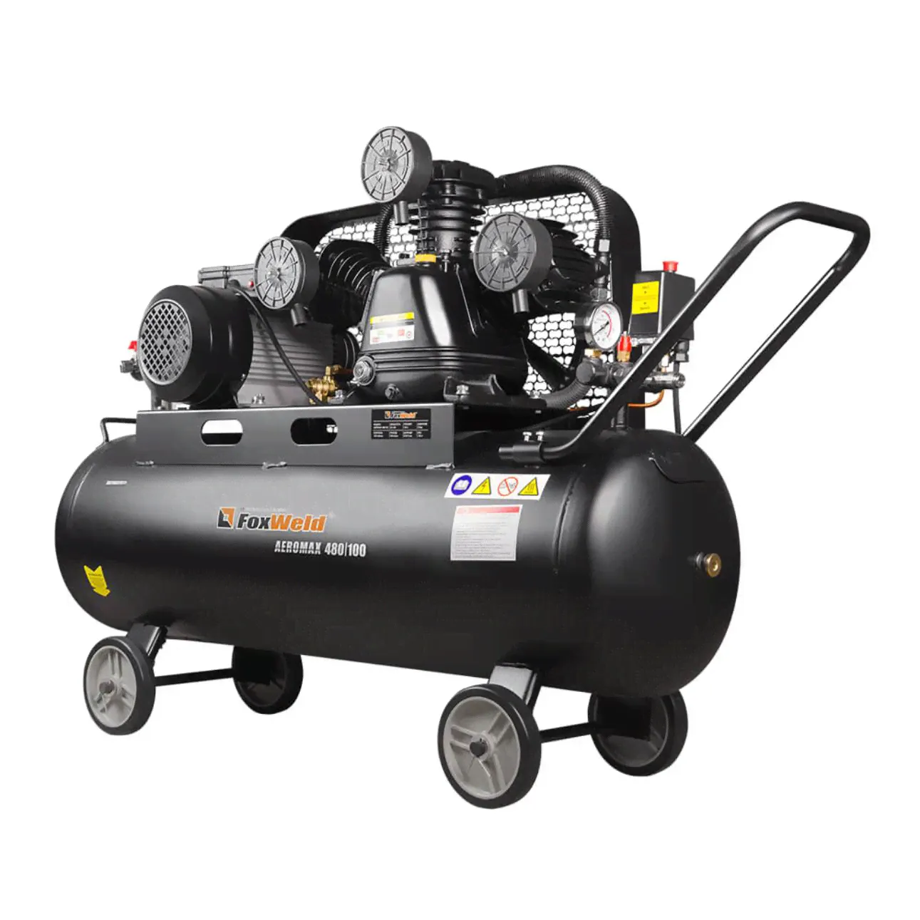 Компрессор поршневой 480 л/мин FOXWELD AEROMAX 480/100, артикул 5887